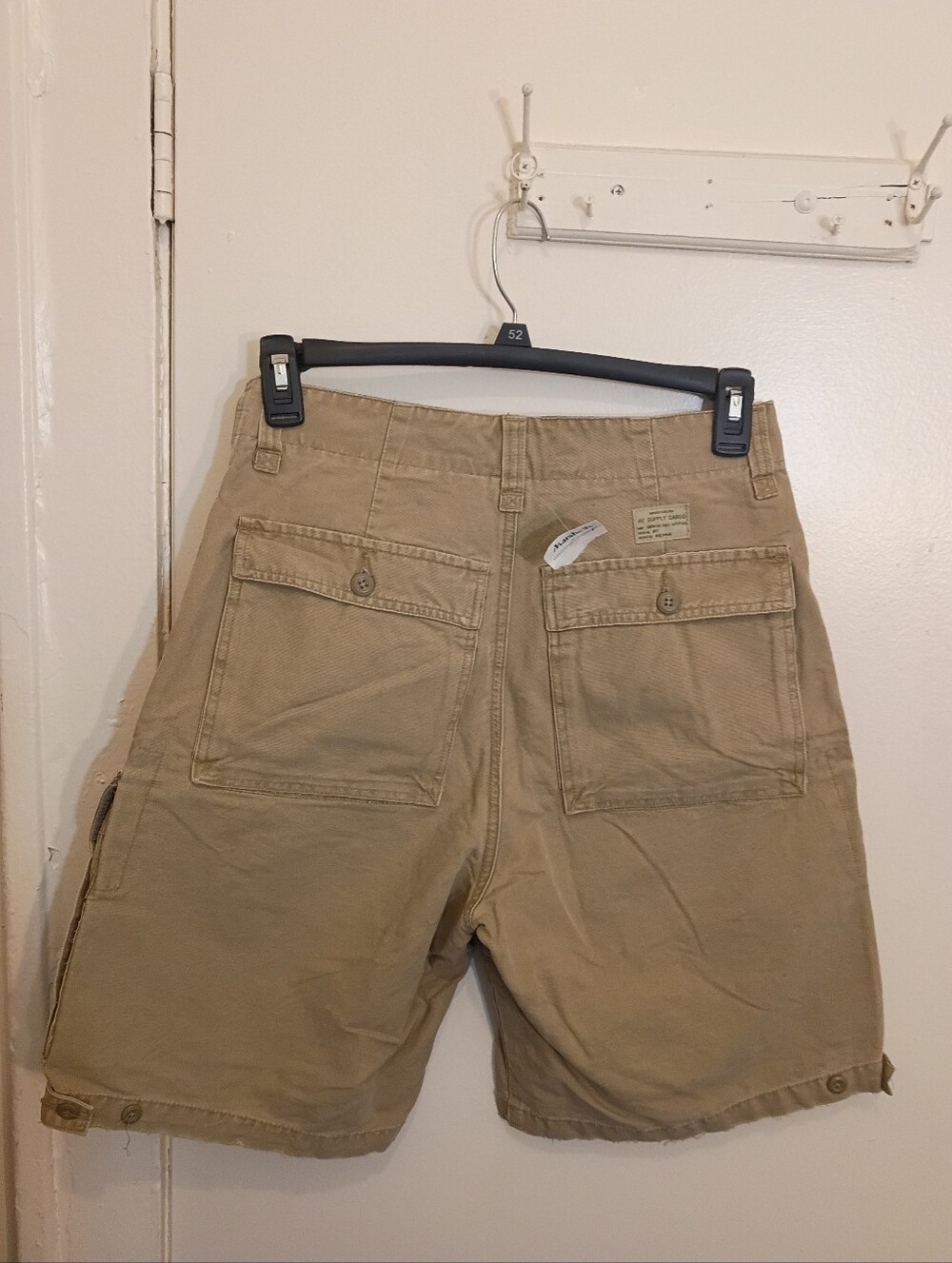 Vintage Y2K distressed American eagle cargo shorts 29 New Display Cotton